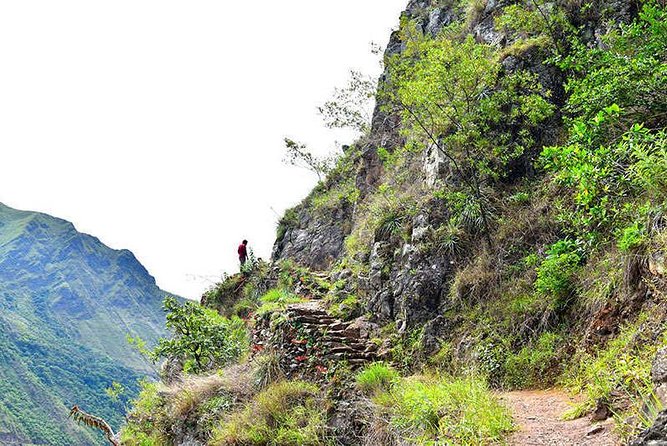 07 Day: Inca Jungle Adventure with Mountain Bike, Rafting, Zipline & Trek - Aobamba Valley and the Intihuatana sector: walking toward Aguas Calientes