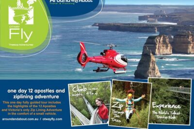 12 Apostles and Otway Fly Zipline Day Trip from Melbourne - Twelve Apostles visitor facility: quick boardwalk time plus a helicopter option