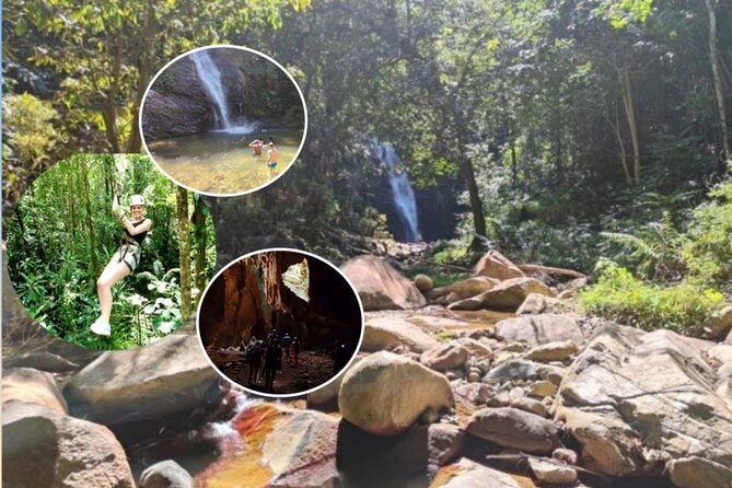 16 Lines Zipline, Cave, Hiking & Biausevu Waterfall Combo Tour - Key highlights you’ll feel right away