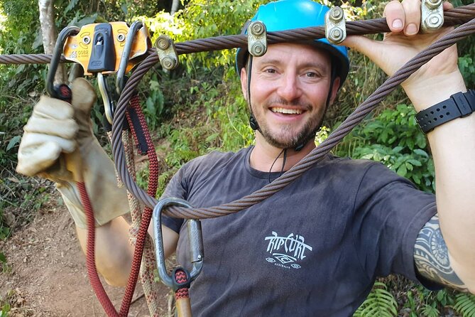 2 Hrs Zipline + ATV Riding 40 Minutes in Krabi - Krabi’s Limestone Forest, Zipline + Abseil + ATV All in One Pass