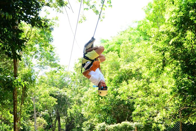 3 adrenaline activities Atvs Zipline and a swim experience in a cenote - Shared ATVs in the jungle: adrenaline, plus a bit of teamwork
