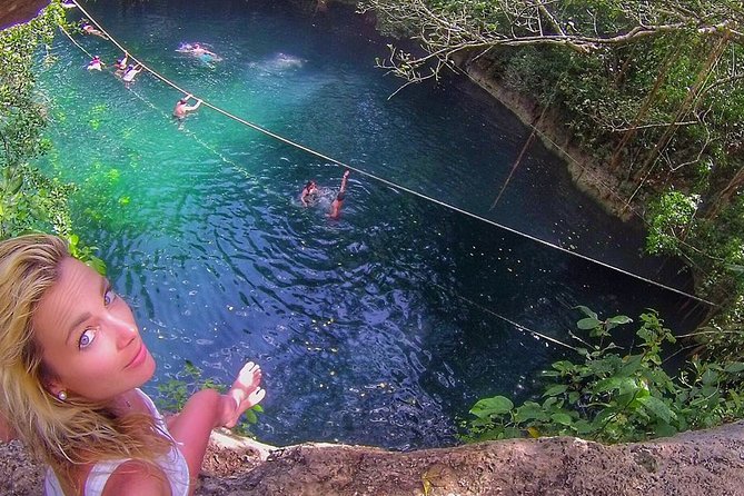 3 adrenaline activities Atvs Zipline and a swim experience in a cenote - Swimming in a real cenote: the cool reset you’ll remember