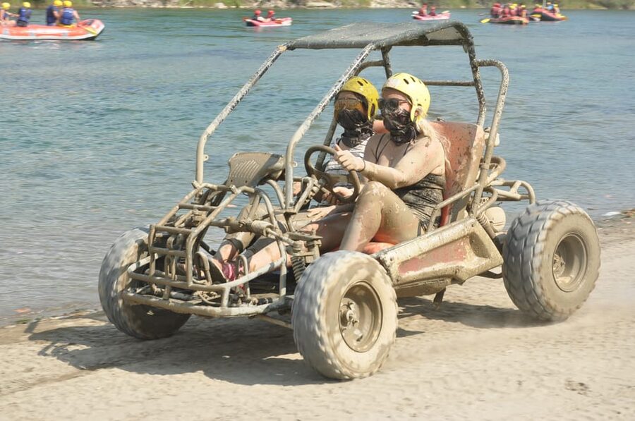3in1 Combo Tour: Rafting&Buggy&Zipline Tour - Quad Bikes and Buggy Rides Through Mud Trails