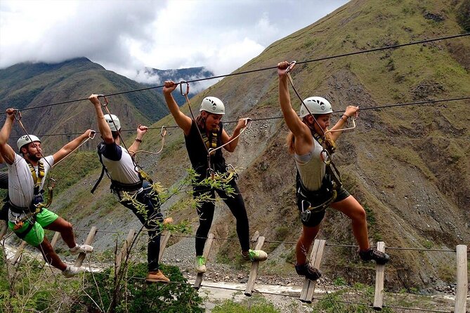 4-Day Inca Jungle Adventure, Mountain Biking, Rafting and Zipline - Day 3: Coffee fields near Lucmabamba, Llactapata views, and the Aguas Calientes arrival