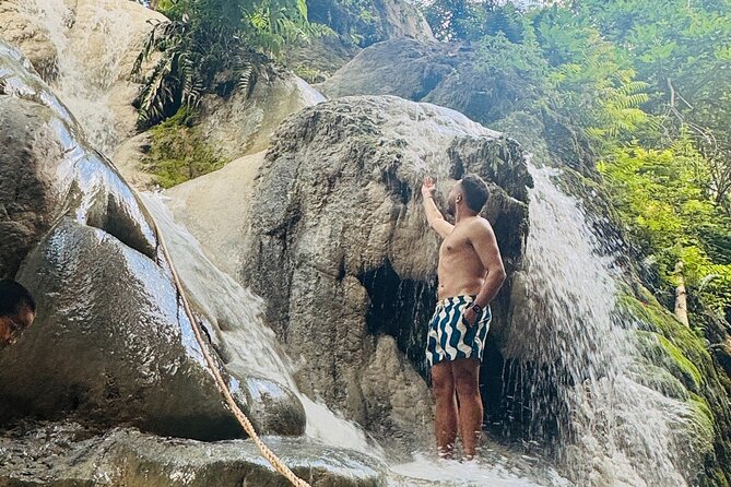 7 Hour Sticky Waterfall and Zipline Adventure - Pickup, Mobile Ticket, and Getting Ready Without Stress