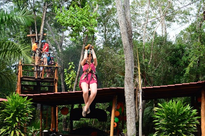Activities Atv (single) Zipline and Cenote From Playa del Carmen - Stop 1: ATV Amazing Adventure Park — single-rider ATV first
