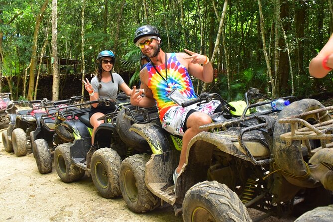 Activities Atv (single) Zipline and Cenote From Playa del Carmen - Lunch and drinks — included fuel that actually helps
