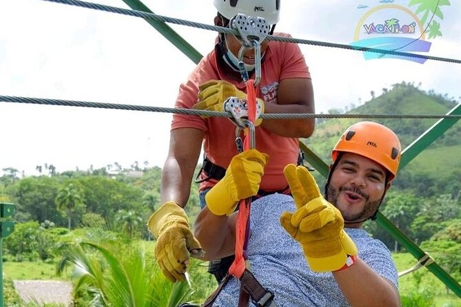 Adrenaline Total: Zipline Tour in Punta Cana - A Zipline Course and Culture Walk in One 3-Hour Block