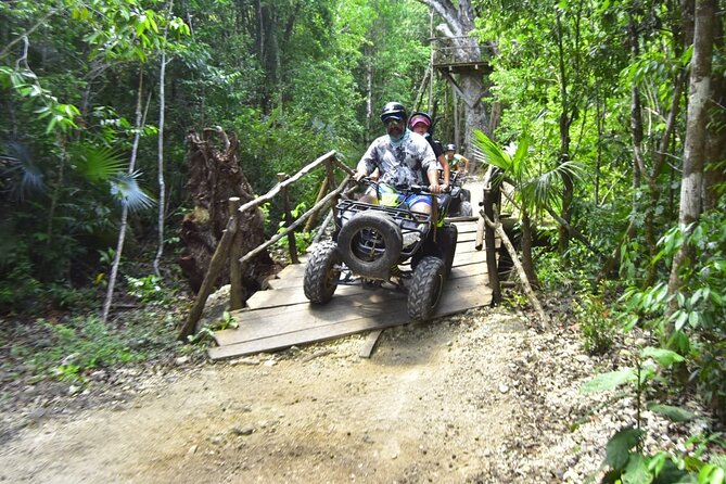 Adrenaline Tour with ATV, Zipline, and Cenote from Cancun - Zipline Circuit Above the Trees: Enjoyable, Not Technical