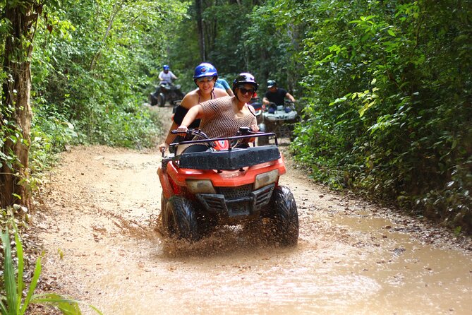Adrenaline Tour with ATV, Zipline, and Cenote from Cancun - ATV Jungle Trails: Fun Thrills, Expect Bumpy Not Perfect