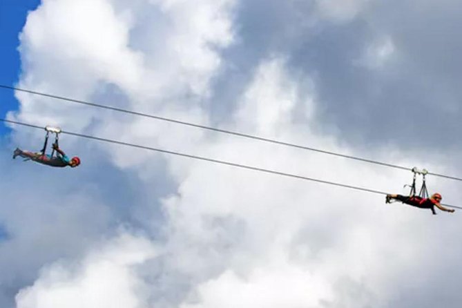 AdrenaLine Zipline Tour with WaterZip by Outfitters Kauai - Original Water Zip to Bamboo Pool: the cool-down you didn’t know you needed