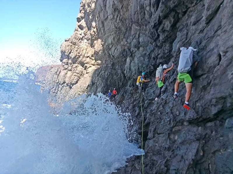Agaete: Gran Canaria Coasteering. Marine Ferrata and Zipline - Quick hits before you book