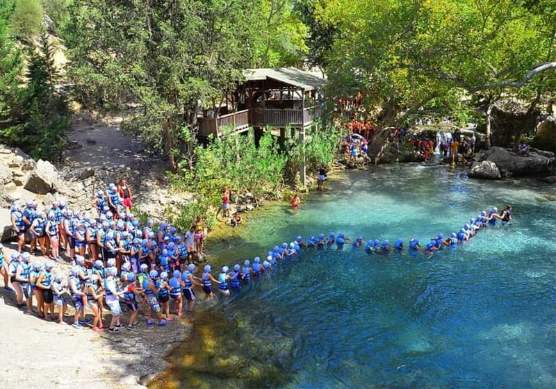 Alanya /Antalya /Side Rafting and Buggy, Quad Option Zipline - The 7 km rafting part: safety basics and where you’ll likely get splashed