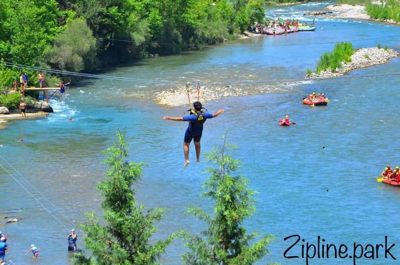 Alanya/Side/Antalya: Canyon Rafting, Buggy & Zipline Tour - Lunch at the riverside finish: fueling up with a 3-course meal