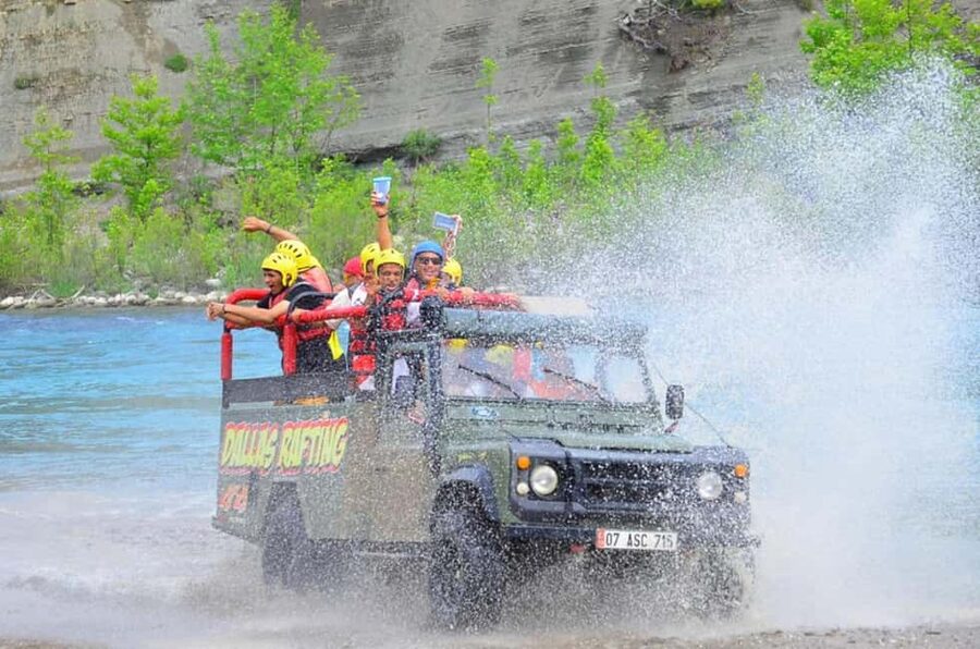 Alanya/Side/Antalya: Rafting, Zipline, Quad & Jeep Safari - Key highlights to know before you go