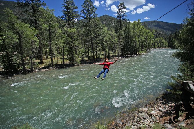 All-Day Guided Zipline Tour with Train Ride and Lunch in Durango - Lunch on the river: four courses, elevated views, and choices
