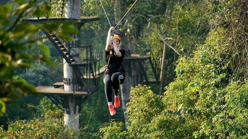 Angkor Zipline and Temple Tour with Sunset - Angkor Thom on Foot: Bayon, Royal Enclosure, and Terraces