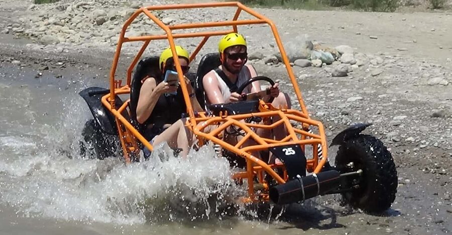 Antalya Adventure:Rafting&Buggy/QuadSafari&Zipline&Canyoning - 07:30 Pick-Up, Two Hours on the Coach, Then the Canyon Day Begins
