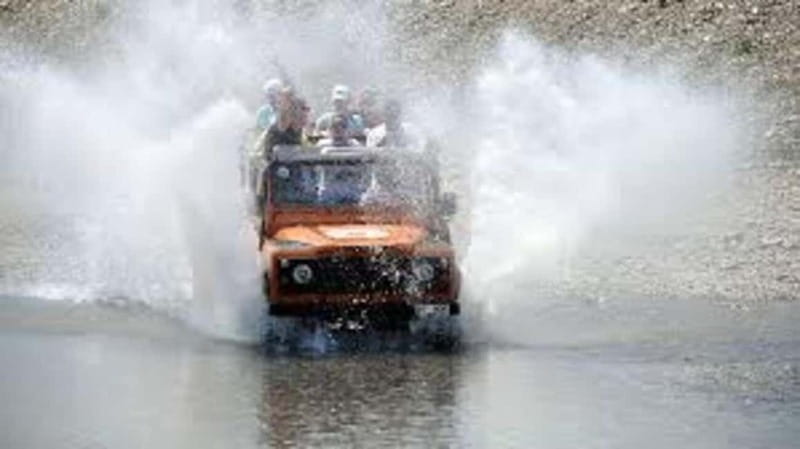 Antalya/Belek: Rafting With Quad Safari, Zipline Options - Quad safari on muddy roads (and the double buggy option)