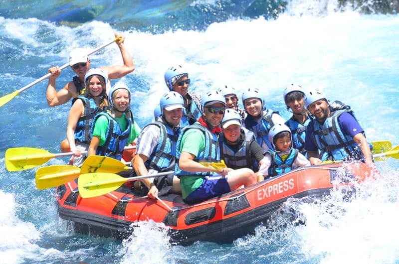Antalya Buggy, Quad, Jeep, Rafting & Zipline Tour with Lunch - The rafting run: 14 km, around 10 rapids, and swim breaks you can feel