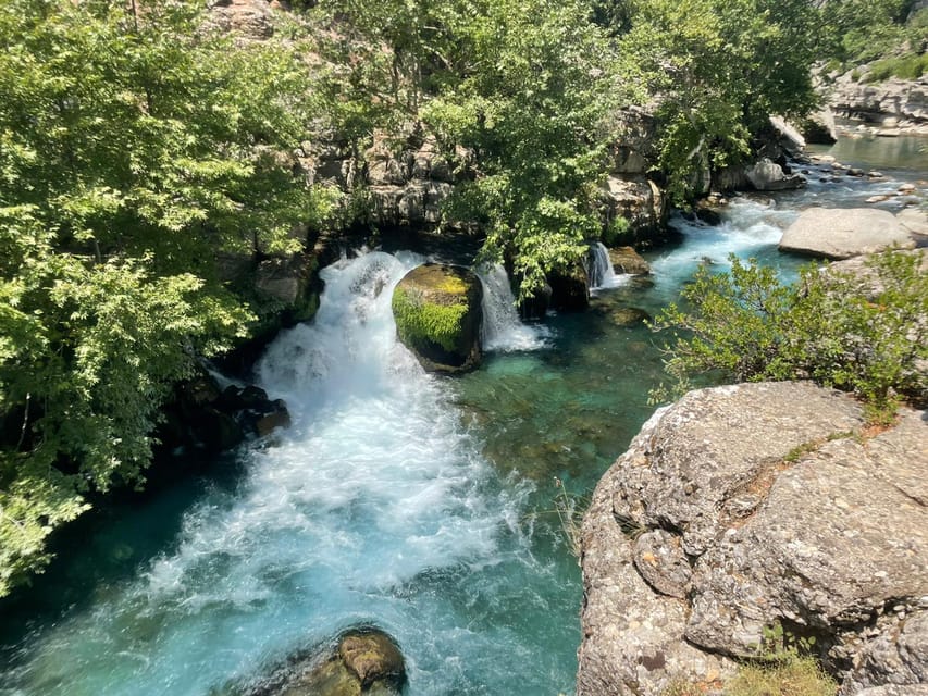 Antalya: Canyoning, Rafting, Quad, Jeep & Zipline with Lunch - Eurymedon Bridge: the 2000-year-old swim or the 700m trekking path