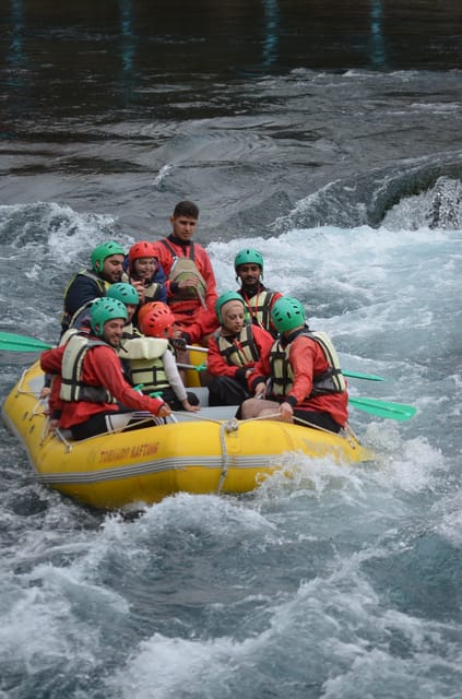 Antalya: Canyoning, Rafting, Quad, Jeep & Zipline with Lunch - 14km whitewater rafting: 10 rapids that actually feel like rapids