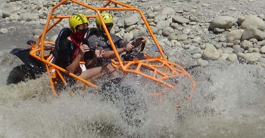 Antalya: Rafting & Buggy, Quad Safari & Zipline Adventure - Zipline Finish Above Antalya: the thrill that closes the loop
