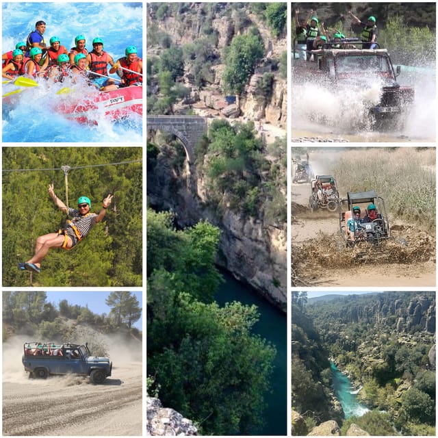 Antalya: Rafting Jeep Buggy&Quad Safari zipline canyon visit - Who should book this Antalya combo, and who might skip it