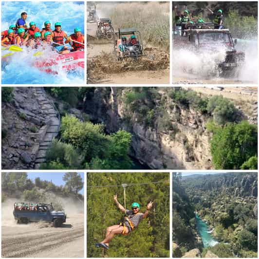 Antalya: Rafting Jeep Buggy&Quad Safari zipline canyon visit - Quad or buggy safari: the dirt-trail adrenaline you can customize