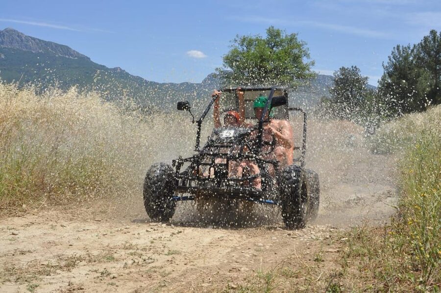 Antalya: Rafting Jeep Buggy&Quad Safari zipline canyon visit - Zipline over the canyon: a quick thrill with a big view payoff