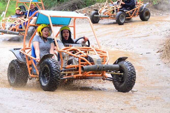 Antalya: Rafting, Jeep Safari, Buggy & Zipline 4-in-1 Combo Tour - Zipline over the canyon: short flights, big height factor