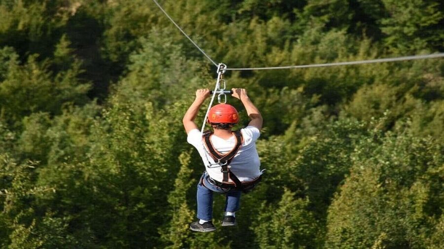 Antalya: Rafting with Lunch and Zipline/ATV or Jeep Option - Rafting beneath Oluk Bridge: what the river time feels like