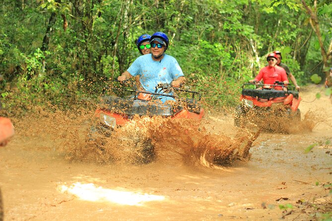 ATV Adventure, Zipline and Cenote Swim Tour from Cancun - Shared ATV Riding: Fun, but Not Always What You Imagine
