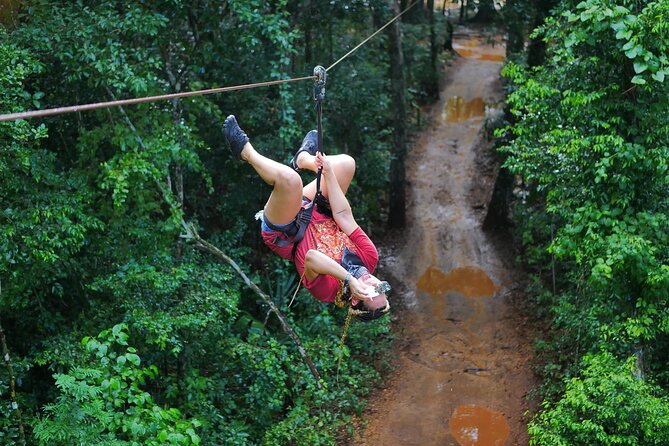 ATV and Zipline and Cenote Adventure with food included in Cancun - Cenote swim: how to cool off without turning the day into a wet mess