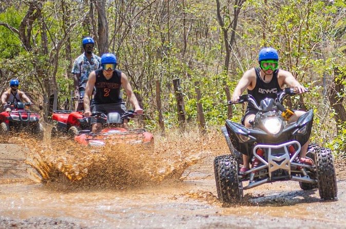 ATV and Zipline Combo Tour from Tamarindo or Conchal or Riu Hotel - Black Stallion Canopy ziplining: 9–10 lines above the dry forest