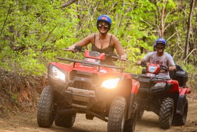 ATV and Zipline Combo Tour from Tamarindo or Conchal or Riu Hotel - The drive to the zipline: back roads, rivers, and countryside views