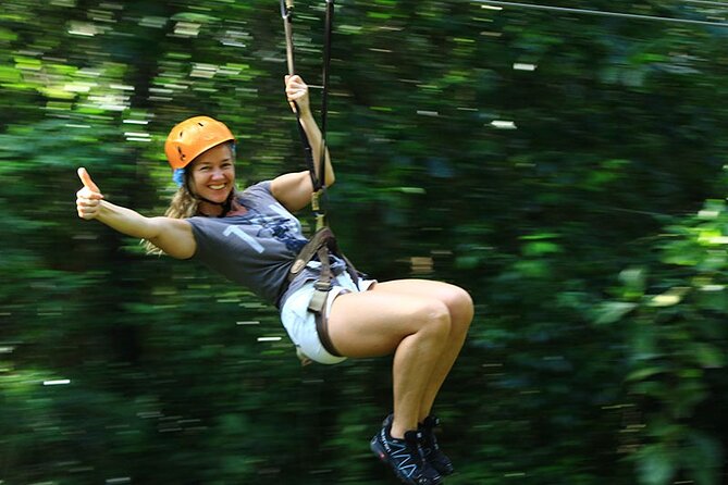 ATV Cenote and Zipline Adventure from Tulum - Cenote in a Semi-Dry Cavern: Swim, Light, and Tunnels