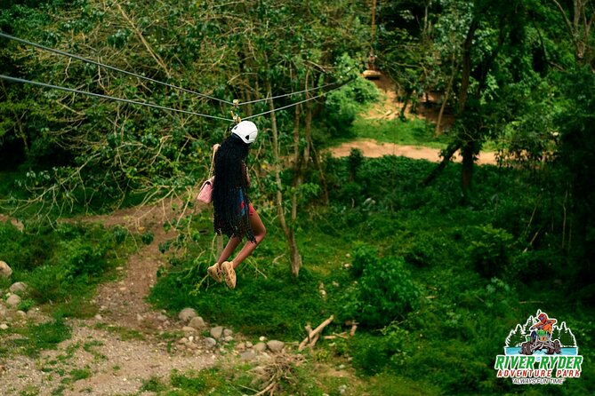 ATV Zipline Nature Walk Swing over Wishing River Kingston Jamaica - ATV Zipline Kingston: One Park, Four Big Experiences