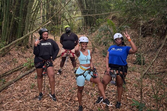 ATV Zipline Nature Walk Swing over Wishing River Kingston Jamaica - ATV Ride Through Muddy Paths: The Part That Gets You Smiling