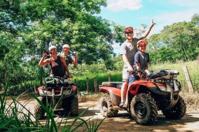 ATV Zipline Tour from Tamarindo or Flamingo - Zipline circuit: seven cables, 2 bridges, and canopy views