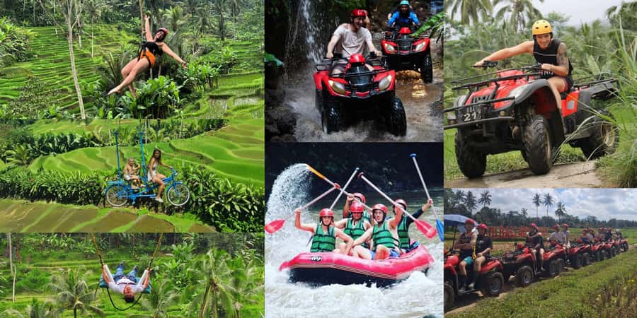 Bali: ATV Rafting Zipline Swing &Sky Bike in Ubud Rice Field - How the Ubud adventure is paced (and why it works)