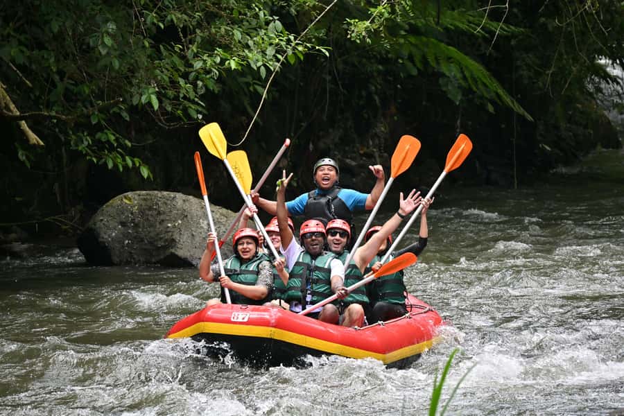 Bali: ATV Rafting Zipline Swing &Sky Bike in Ubud Rice Field - Swing time and skybike pedaling: photos and control in the air