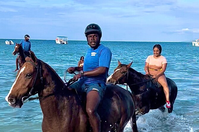 Bamboo Rafting, Dunns River , Zipline And Horseback Ride Combo - Dunn’s River Falls: Zip-lines, Suspended Bridges, and the 600-Foot Climb