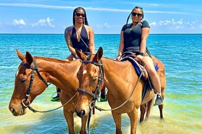 Bamboo Rafting, Dunns River , Zipline And Horseback Ride Combo - St. Ann’s Bay Horseback Riding, Trail Views, and Ocean Swim
