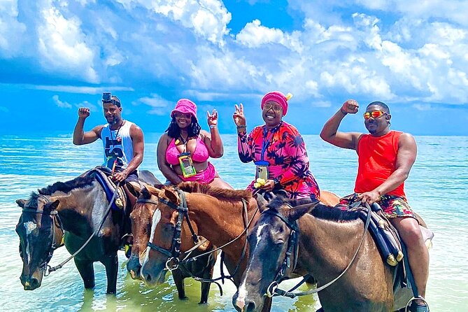 Bamboo Rafting, Dunns River , Zipline And Horseback Ride Combo - White River Bamboo Rafting: Crystal Water and Easy Views