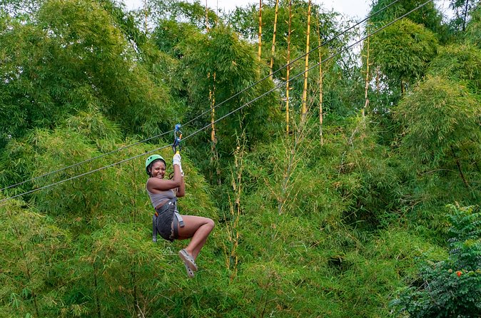 Bambuza ATV, Zipline and Horseback Adventure from Negril - Horseback Riding and Waterfall Scenery