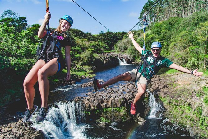 Big Island 9-Line Zipline Experience Plus Private Waterfall Swim - Key Highlights You’ll Care About