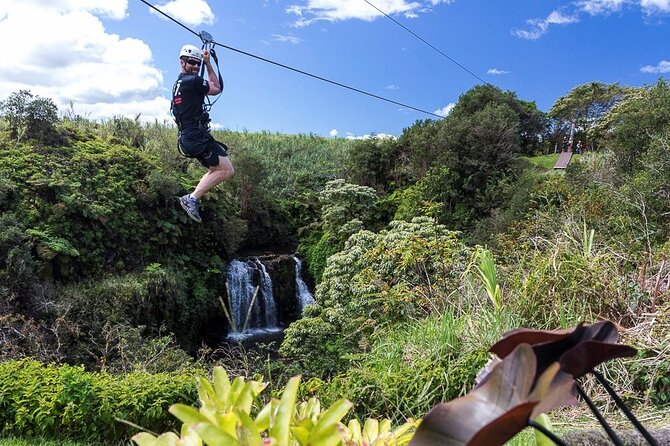 Big Island Zipline Tour Near Akaka Falls (250-ft Waterfall!) - The 7-Line Course: How They Help You Learn Fast