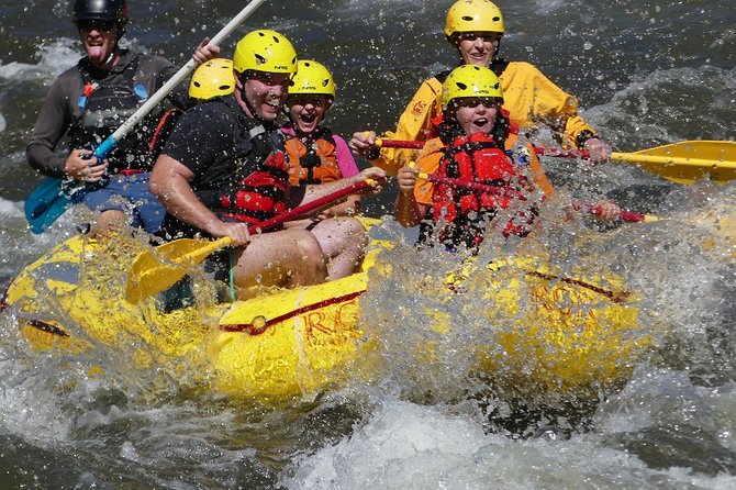 Bighorn Sheep Canyon Raft and Zipline - Class III Rapids, 9 Zip Lines, & lunch - The Royal Gorge zip line: 9 cables, over a mile, and a dual-race finish