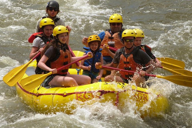 Bighorn Sheep Canyon Raft and Zipline - Class III Rapids, 9 Zip Lines, & lunch - Getting on the Arkansas River: what the Class III rafting day really feels like